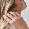 Anillo Trama Oro