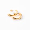 Aros con Cristales Marea Oro