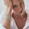 Pulsera Trama Plata